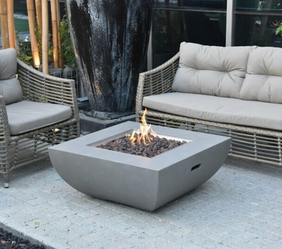 Elementi Fires Westport Gas Fire Pit Table