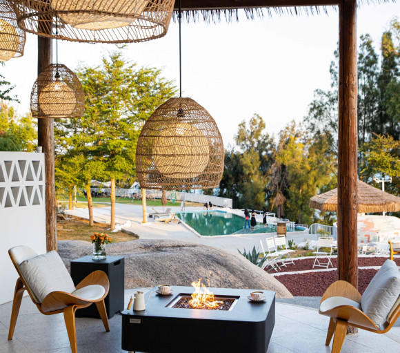 Elementi Fires Copenhagen Gas Fire Pit Table 7