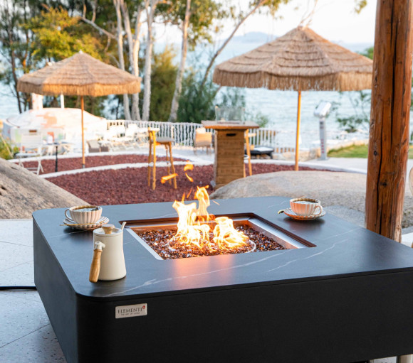 Elementi Fires Copenhagen Gas Fire Pit Table 8