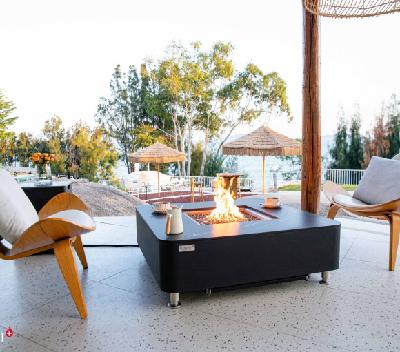 Elementi Fires Copenhagen Gas Fire Pit Table 9