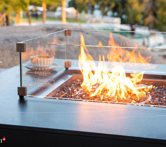 Elementi Fires Copenhagen Gas Fire Pit Table 10