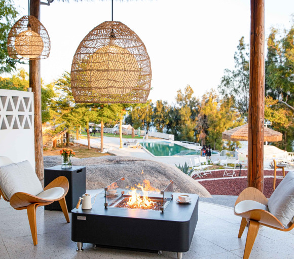 Elementi Fires Copenhagen Gas Fire Pit Table 12