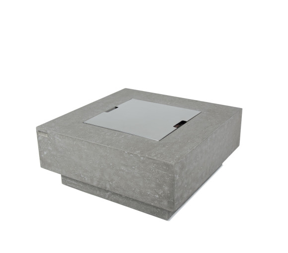 Elementi Manhattan gas fire pit table stock 5